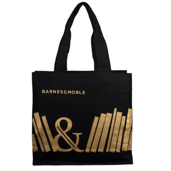 barns & noble Handbags - Barns and noble Black Canvas Tote